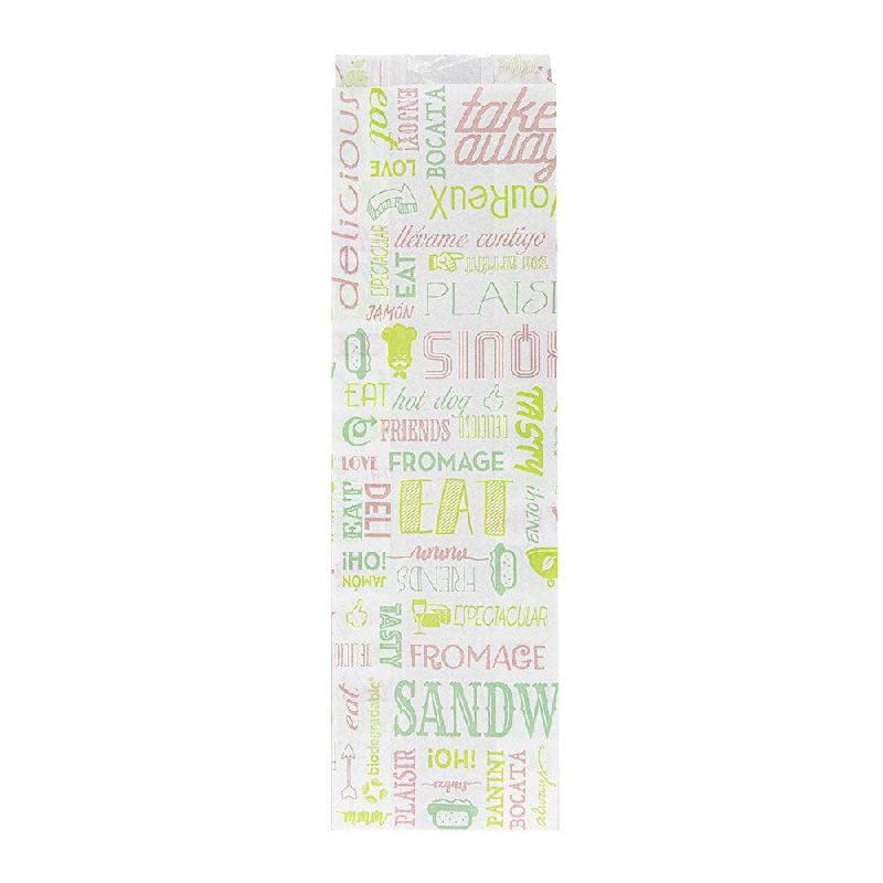 Sachet baguette avec fenêtre eco parole ingraissable 9+4,5x30cm par 250_1