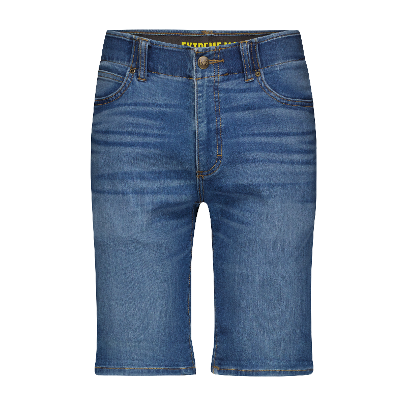 Short en jean XM 5 - Réf : LXM5 - Lee - tissu Extreme Motion - effet délavé naturel_1