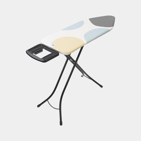 Table à repasser taille C -124 x 45 cm, pour fer vapeur - Spring Bubbles Brabantia XL UGS134920 EAN8710755134920_1