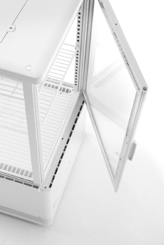 Vitrine de table réfrigérée positive 2 étagères 58L ARKTIC HENDI - Blanc_1