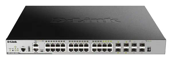 D-Link DGS-3630-28PC/SI commutateur réseau Géré L3 Gigabit Ethernet (10/100/1000) Connexion Ethernet_1