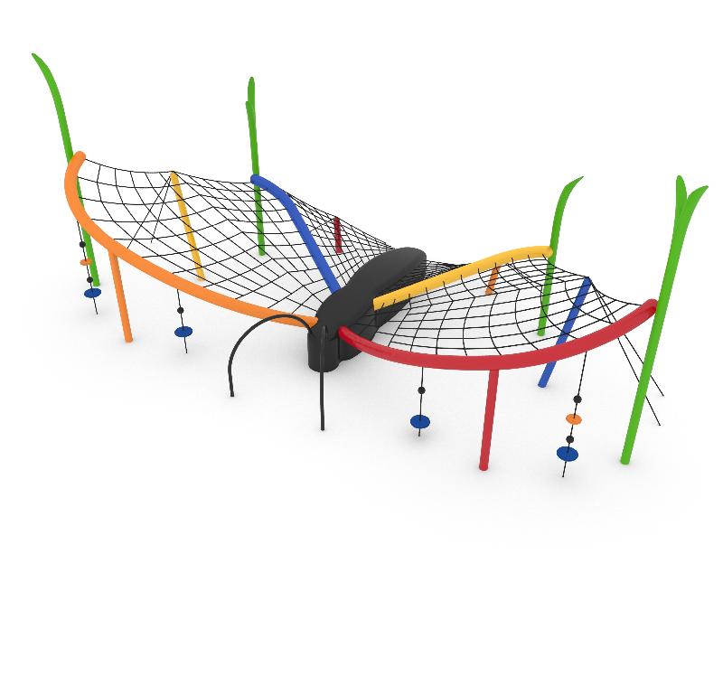 Jeux à grimper thématiques Butterfly réf-8071491 - Hags - Parcours de santé pour enfants de 5 à 12 ans_1