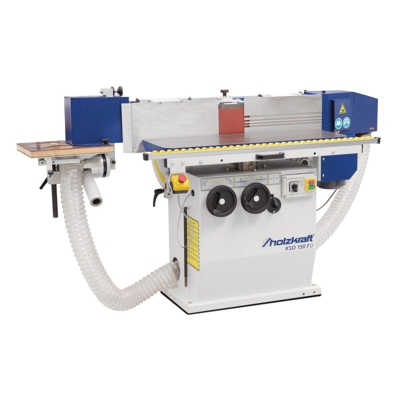 Ponceuse de chants Holzkraft KSO 150 FD - 5363002 avec unité pivotante et bande abrasive oscillante_1