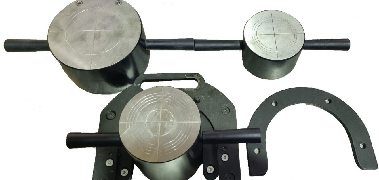 Presse d'essai bi-compression hydraulique 5 colonnes - NOV-351_1