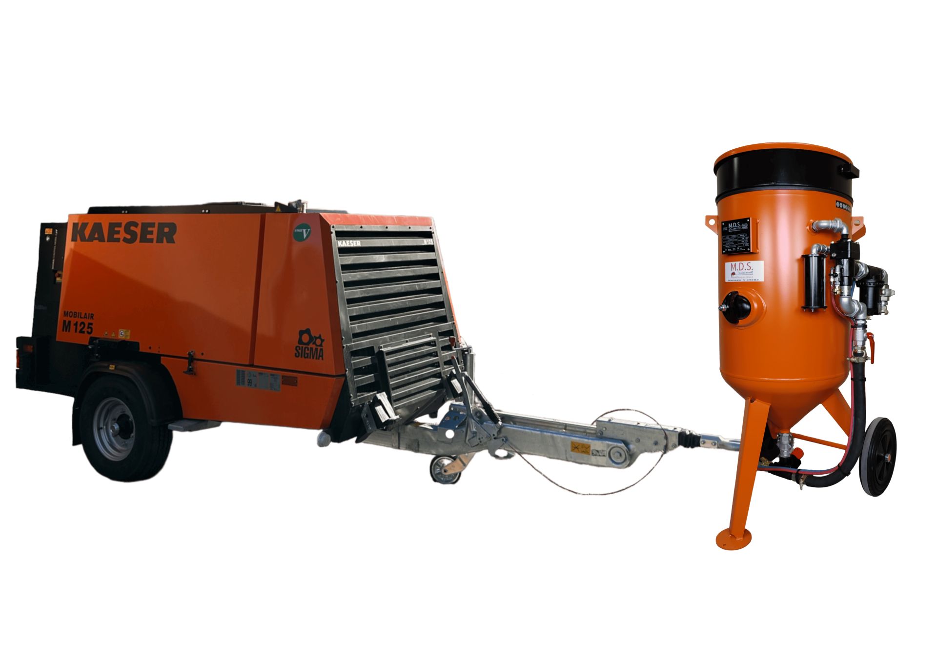 Sableuse M.D.S. 200 litres_1