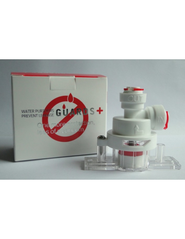 Stop fuite 1/4 à pastille de coton - Coupe circuit pour filtre à eau_1