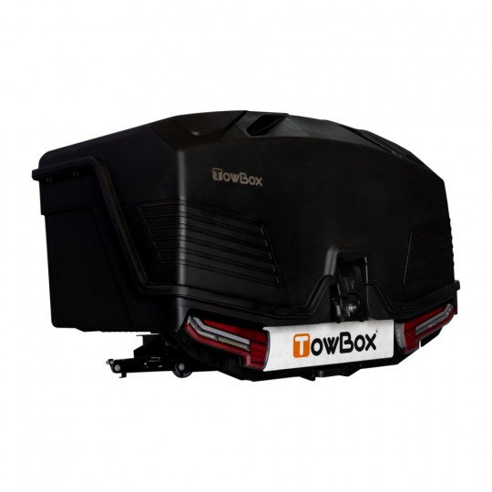 Coffre d'attelage pouvant transporter jusqu'à 58 kg ou 330 litres de marchandises - Towbox V5_1