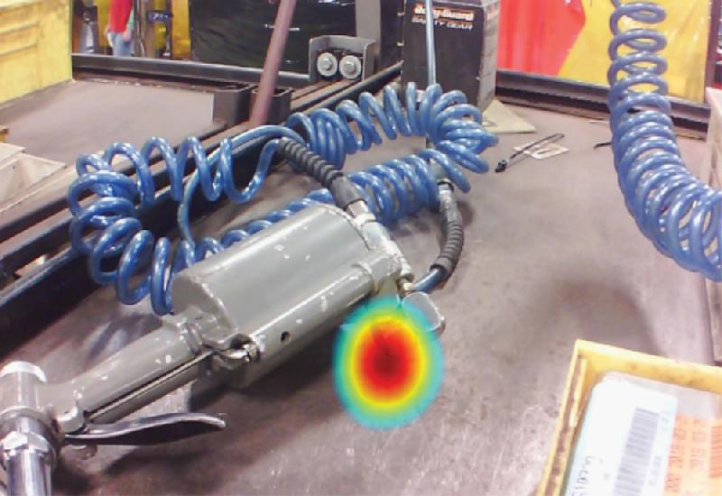 FLK-II910 - Caméra acoustique à ultrasons Fluke ii910 pour détection des fuites d'air comprimé, gaz, vapeur et décharges partielles_1