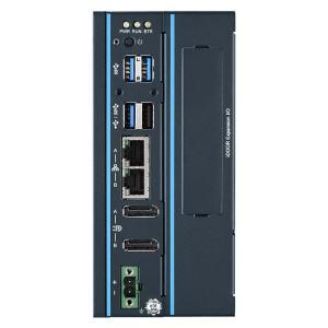 PC Fanless ATEX Rail DIN - Atom E3940, 8 x DI, 8 x DO, 2 x COM, 2 x LAN, 3 x USB, 2 x DP 1.2 - Référence: UNO-410-E1HX_1