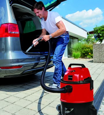 Aspirateur eau et poussière TC-VC 1825 - Einhell - 25L, 1250W, cuve PVC, fonction soufflerie_1