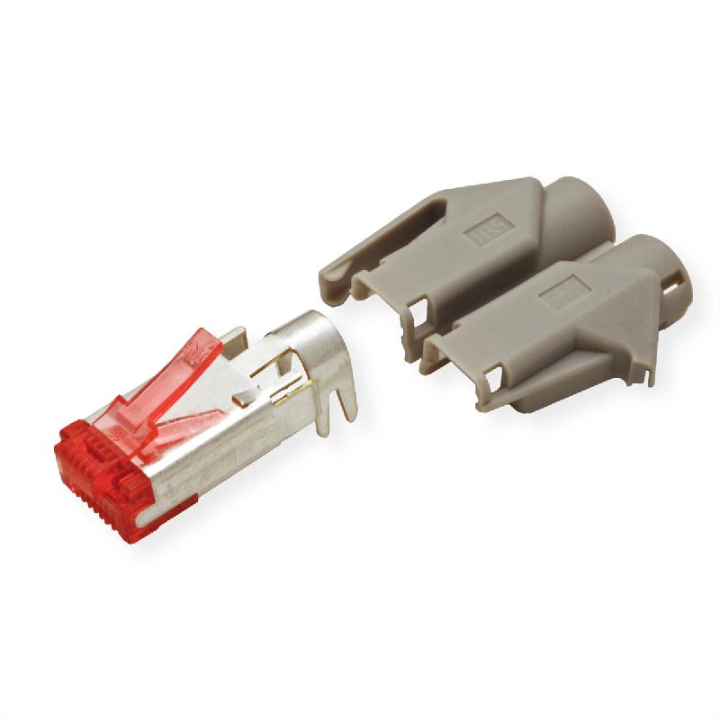 Connecteur HiRose TM21 blindé, manchon gris, 50 pièces_1