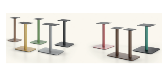 Piétements - Métal, Epoxy au choix, Dimensions différentes - Dubaï soft_1