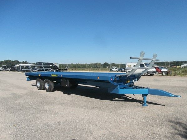 Remorque agricole semi-portée Robust 2000 - longueur 8 mètres et PTAC 11 tonnes