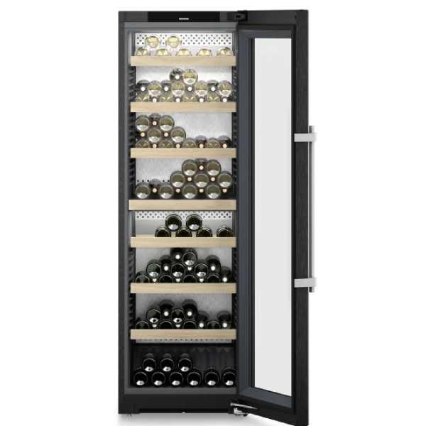 Cave à vin professionnelle multizones Noir - Porte vitrée - 155 bouteilles | Liebherr - WPbsi 5252 Vinidor_1