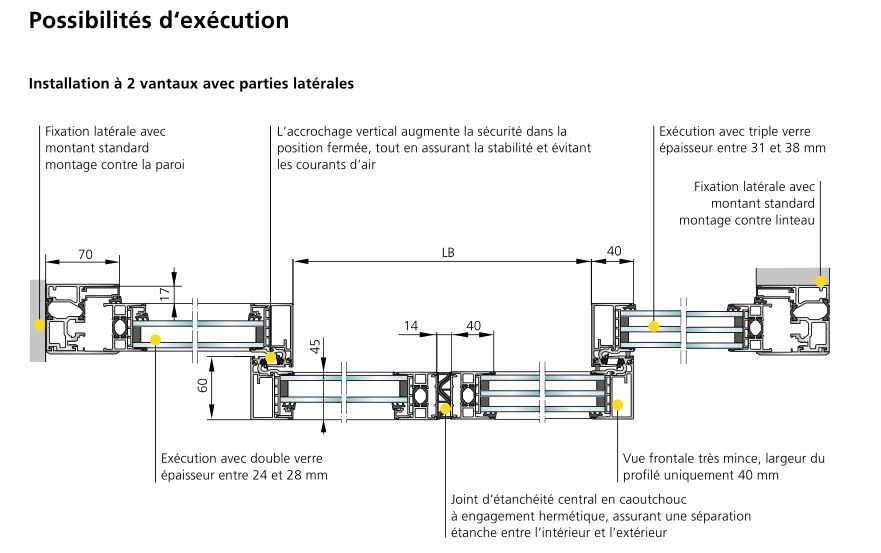 Porte coulissante à coupure thermique - Efficacité énergétique et isolation optimale_0