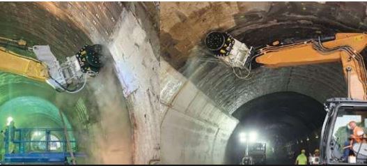 Raboteuse à béton Simex MP 500 - Profilage sur surfaces horizontales, verticales ou inclinées_1