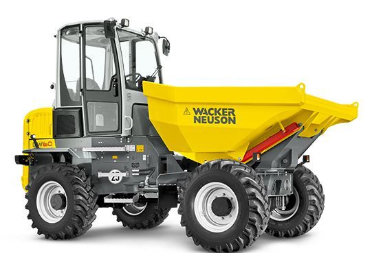 Dw60 dumper sur pneu - wacker neuson - 6000 kg_1