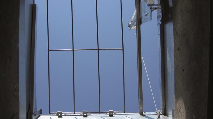 Lanterneau ecofeu 110 sce / costière en acier galvanisé / 100 x 100 cm_1