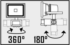 Projecteur solaire avec détecteur de mouvement - 306576_1