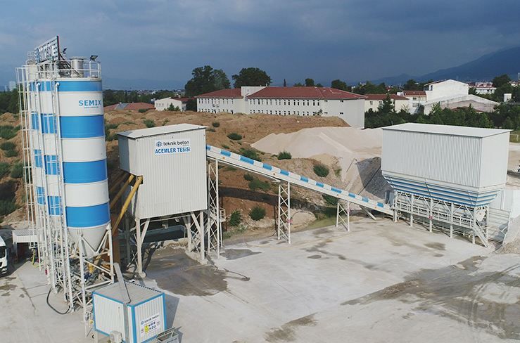 Centrale à béton Turkuaz 180 - Semix - 180 m3/h - Faibles coûts d'exploitation et entretien facile_1