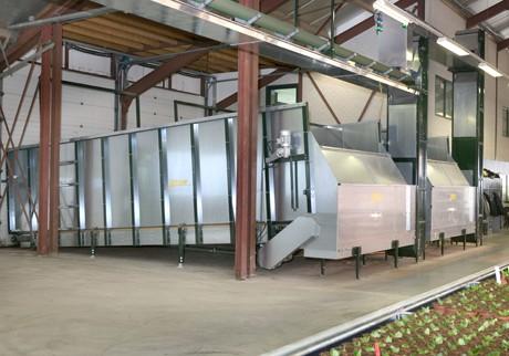 Station de remplissage pour big bag - Javo Big Belt - grande capacité de stockage jusqu'à 70 m3 avec tapis motorisé_1