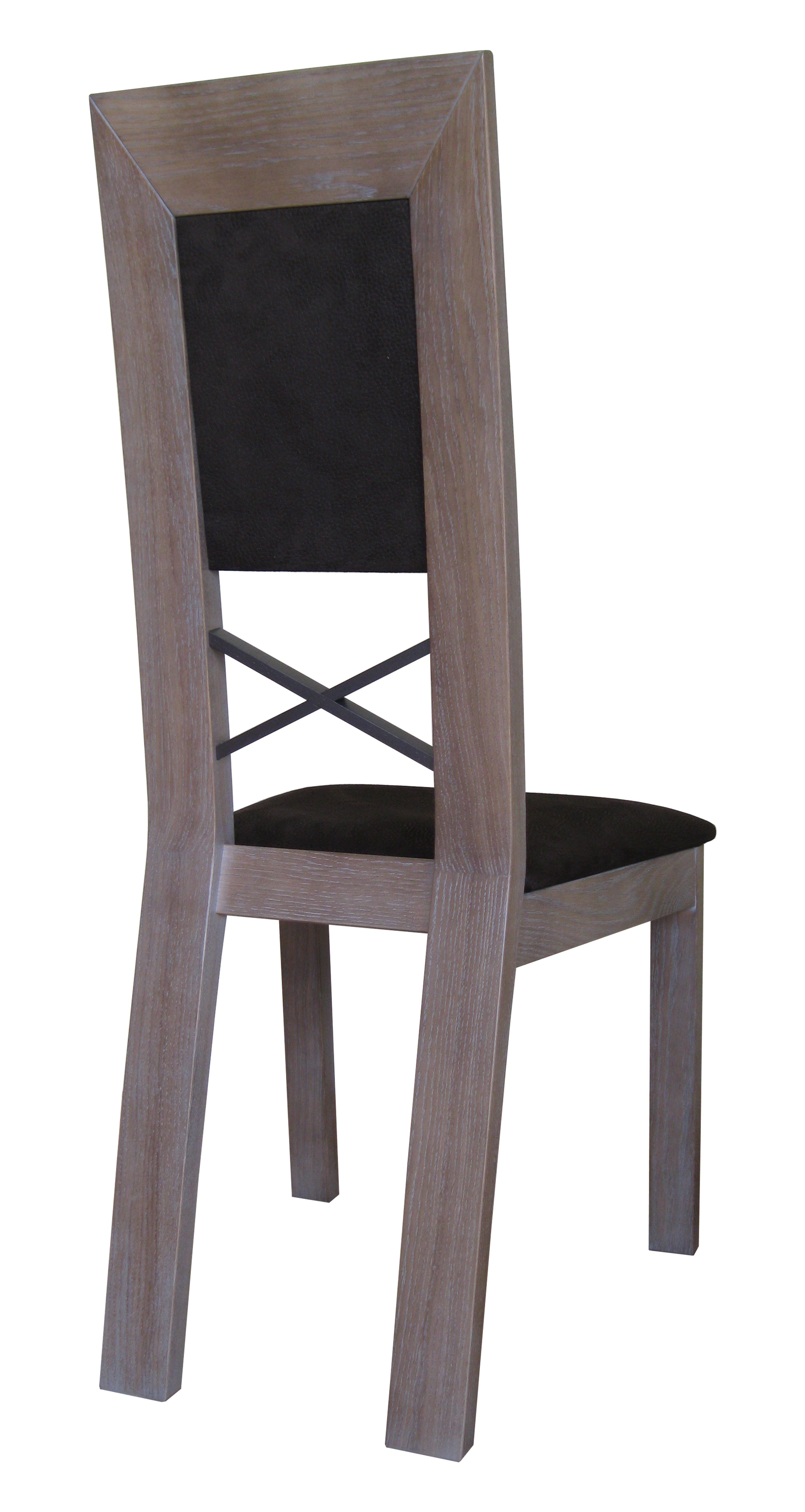 Chaise Cottage en bois massif - fabrication française - chêne avec finitions et revêtements variés_1