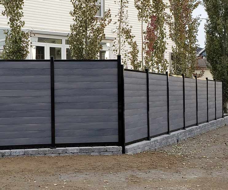Panneau de clôture Ezfence Elite en composite durable et sans entretien