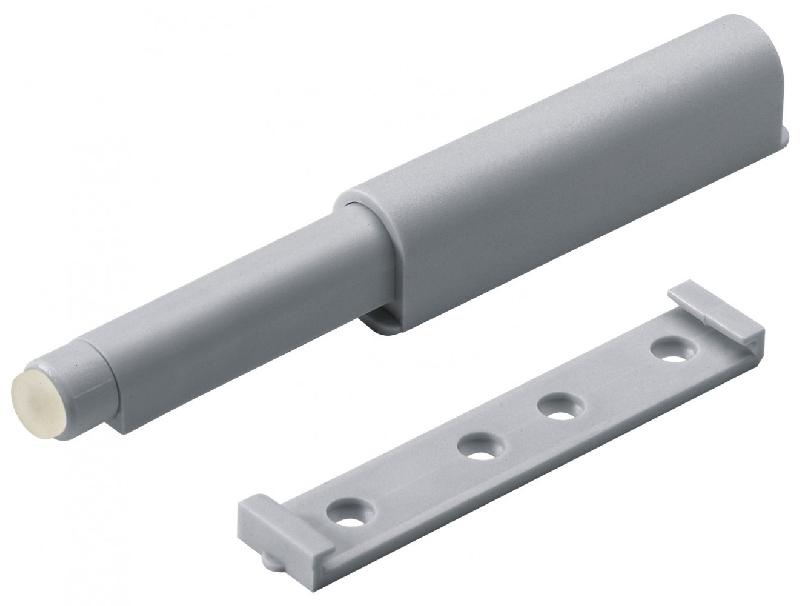 Lot de 2 systèmes d’ouverture pour portes sans poignées - Plastique brut - HETTICH, l.60 mm_1