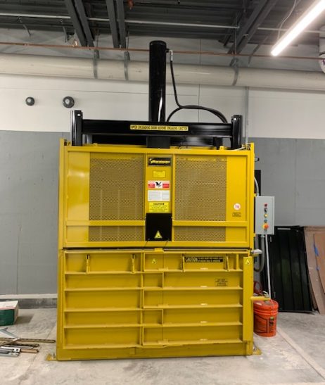 Presse verticale extra large haute densité M72HD - idéale pour recyclage industriel et centres de distribution_1