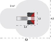 Toboggan Larven House réf-8001174 - Hags - pour enfants 3-5 ans - dimensions 2300x1500x1600 mm_1