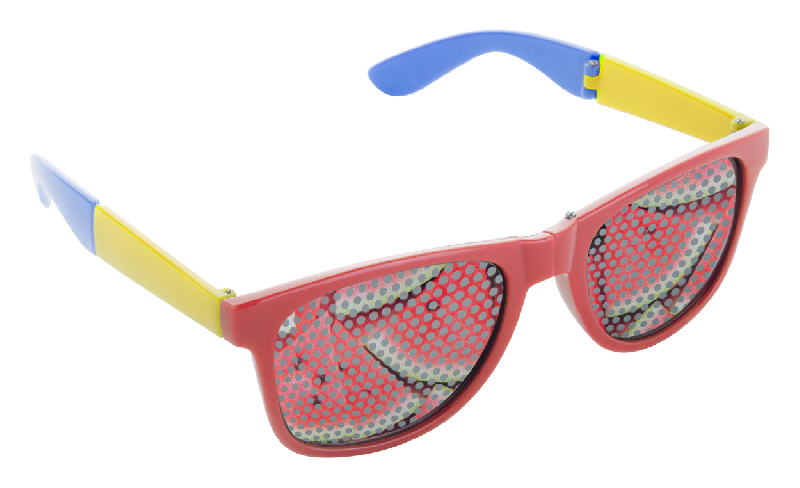 Lunettes de soleil pliables en plastique - Protection UV 400 - Multi-couleurs_1