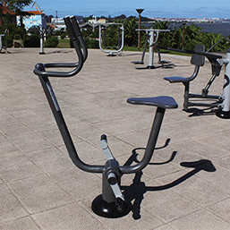 Bicyclette pour la flexibilité des articulations supérieures et inférieures - agrès fitness en acier poudré avec consignes d'utilisation_1