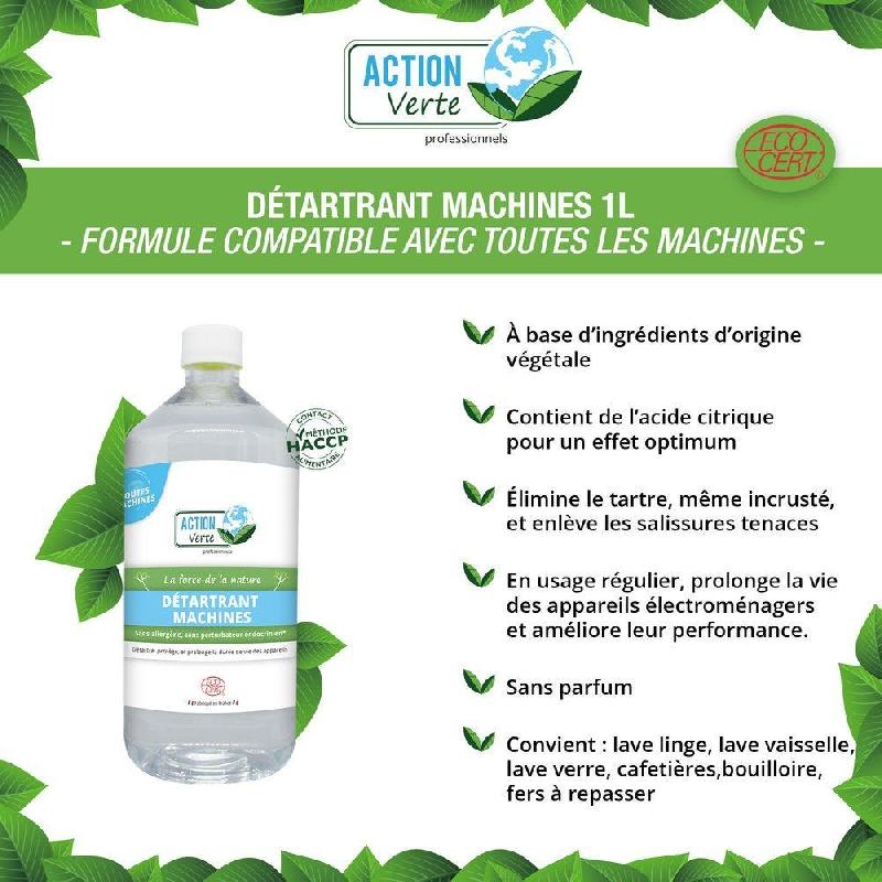 Détartrant machines Ecocert Action verte 1L_1
