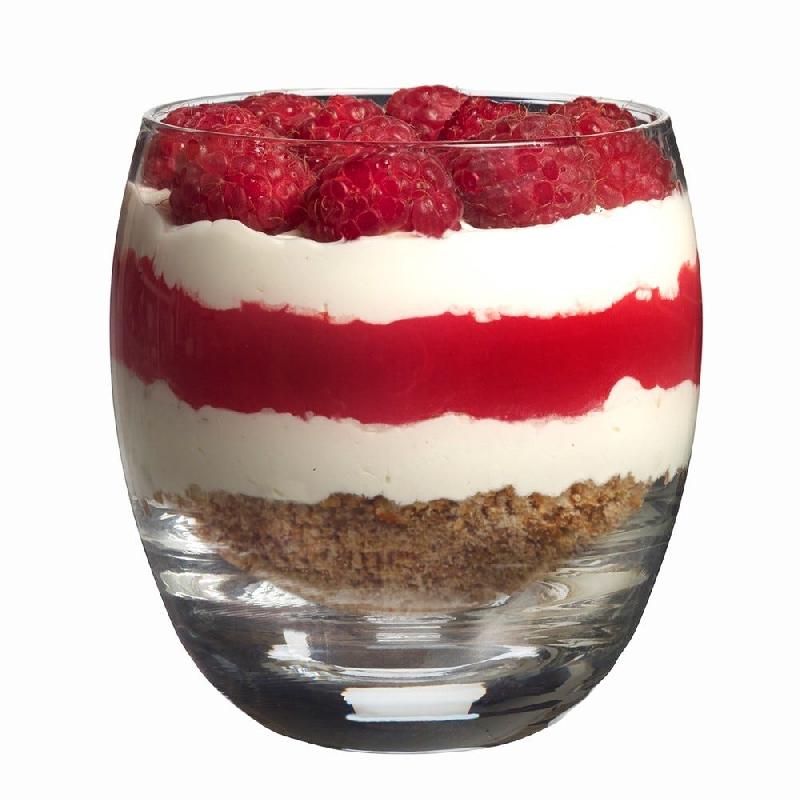 Verrine Boule en verre 380ml Ø8x9.6cm transparent - par 24_1