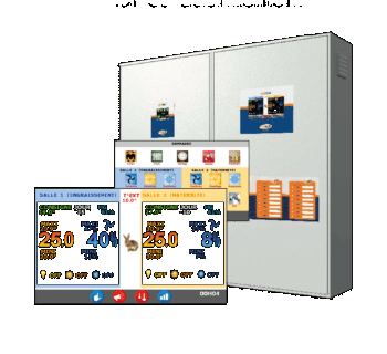 Centrale de ventilation pour votre élevage cunicole - CENTRALE LAPI 2 - ECOREL_1