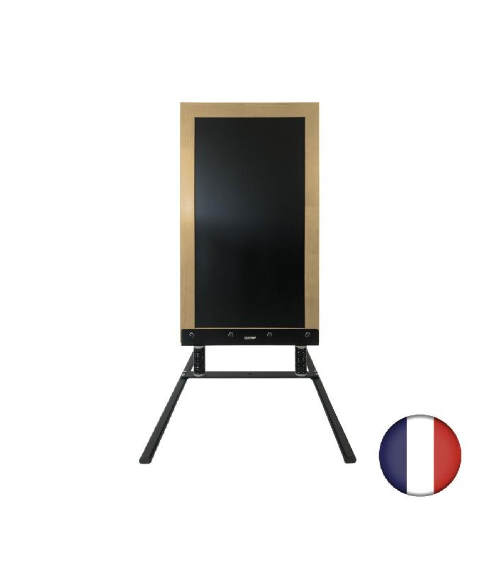 Panneau trottoir sur ressorts - dimensions 128 x 65 cm avec cadre bois - Référence : PFN33BRUT_1