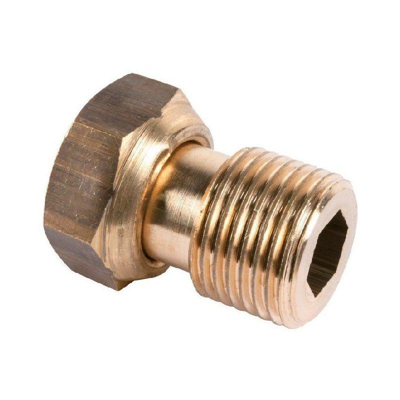 Raccord 2 pièces écrou compteur Laiton - 66*76 - 50*60_1