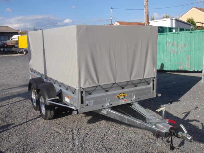 Remorque utilitaire freinée à 2 essieux - HA 2326 - Humbaur - Qualité supérieure et polyvalence_1