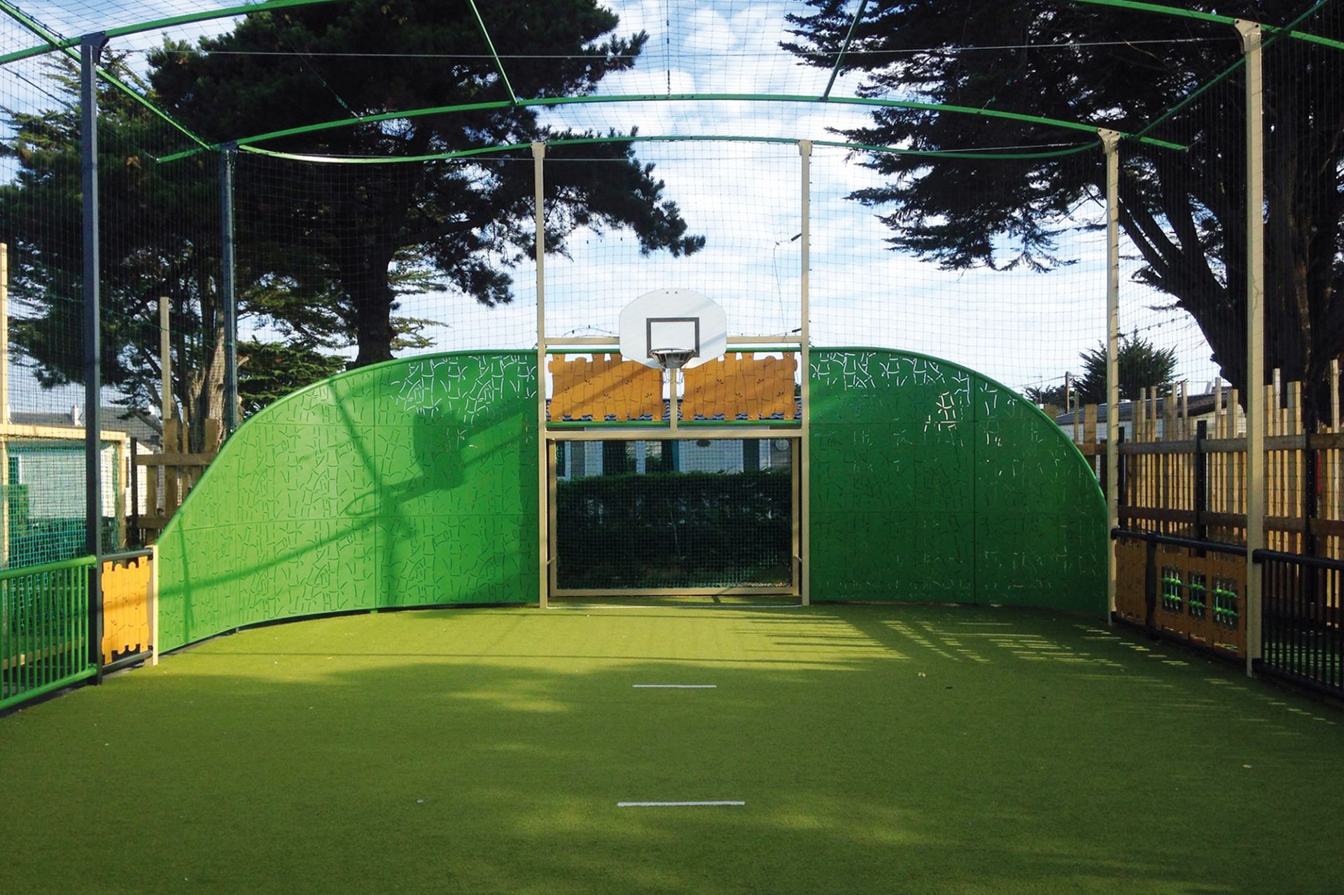Terrain multisports : modulo arena avec couverture totale_1