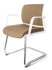 Chaise haut de gamme avec hauteur d'assise réglable - dossier résille ou tissu - très confortable - 3 modèles disponibles - SWANY_1