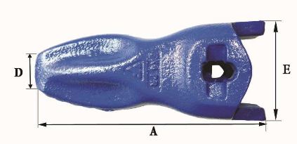 Dents de godet Fastkey FK4 PR - Références FK4 PR - Poids 3.10 Kg - Dimensions précises_1