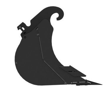 Godet d'excavation-mini-pelle - caterpillar finance france - 600 mm (24 in) - poids 121 kg_1