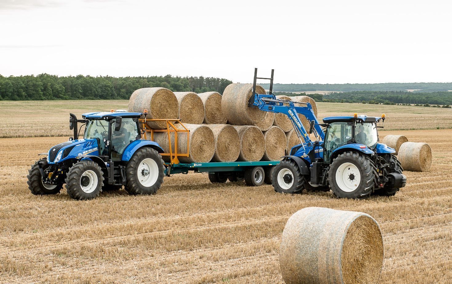 Remorque plateau agricole lsp 10004 - golpais - longueur de caisse 10000 mm - ptac 24000 kg_1