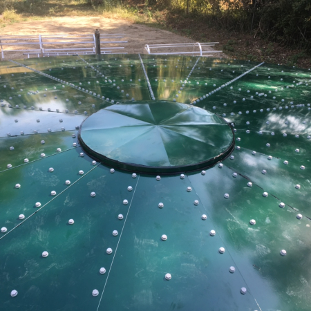 Réservoir boulonné d'eau potable - Résistance aux conditions climatiques à vide - BLUE TANK_1