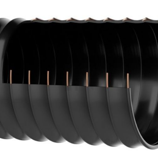 Tuyau PE d'aspiration et de transfert, léger, très flexible, électriquement conducteur, Résistance de surface R? < 10? Ohm - Master-PE L EL_1