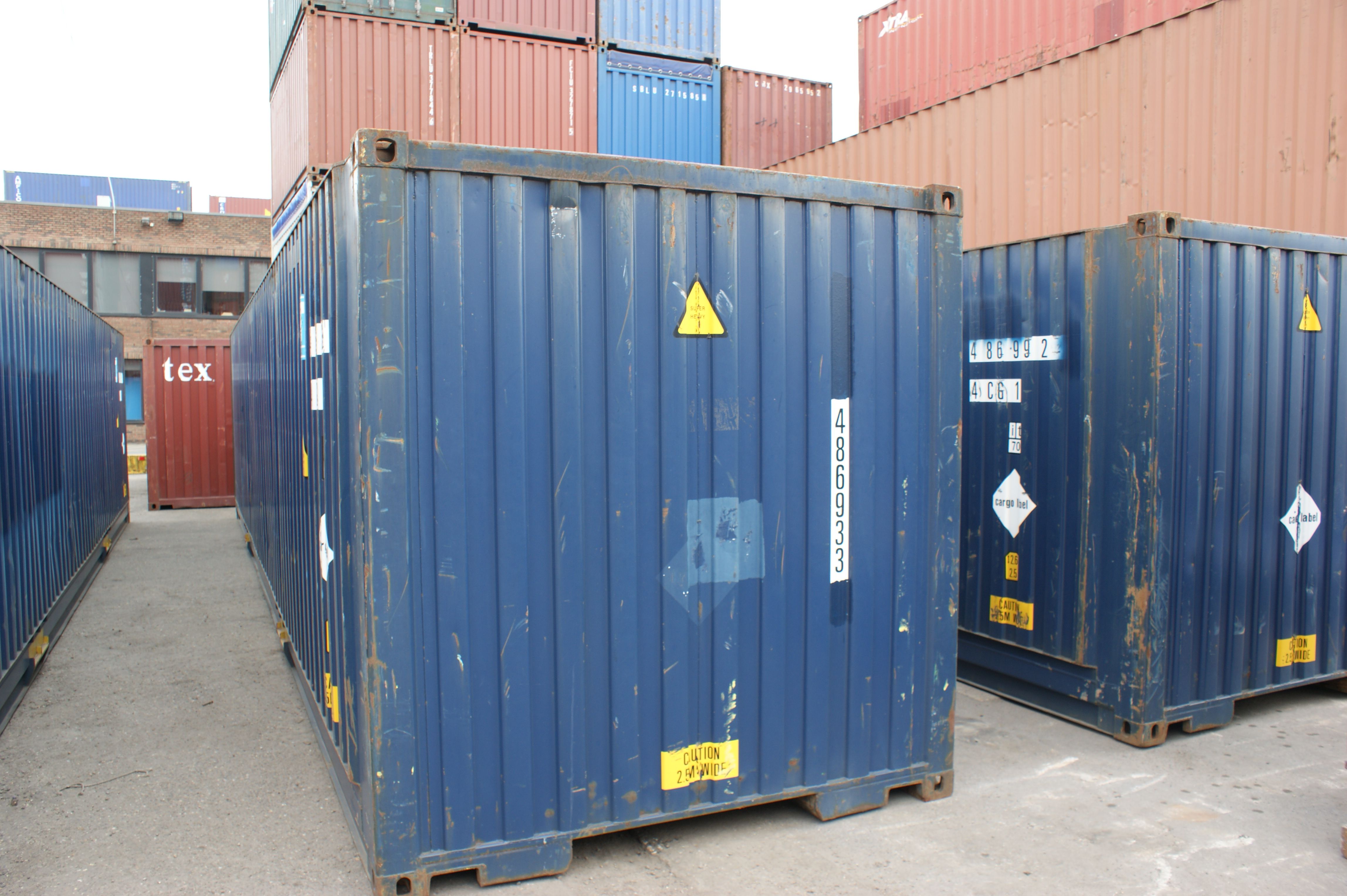 Container maritime 45ft PW HC - Dimensions extérieures 13,71m x 2,50m x 2,89m - Poids 4860kg_1