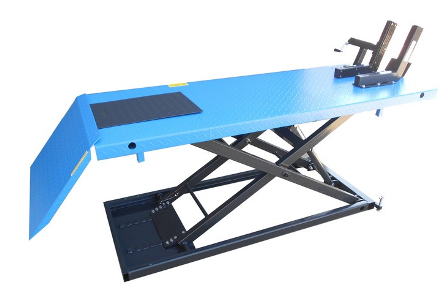 Pont élévateur moto adapté aux grosses cylindrées