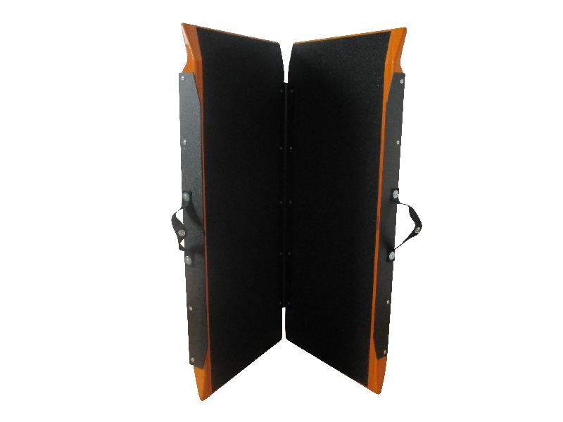 Rampes pliantes Shoppy - fibre de verre renforcée - pour PMR - charge 300 kg - marque Romus_1