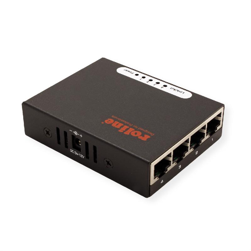 ROLINE Switch Gigabit Ethernet, Pocket, 4 ports_1