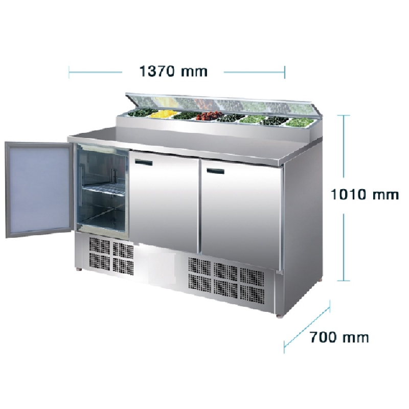 Saladette réfrigérée 3 portes_1
